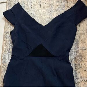 Elegant Navy Blue Dress